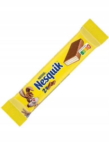 Levně 25x Nestle Oplatky Nesquik Mléčná Čokoláda 26G