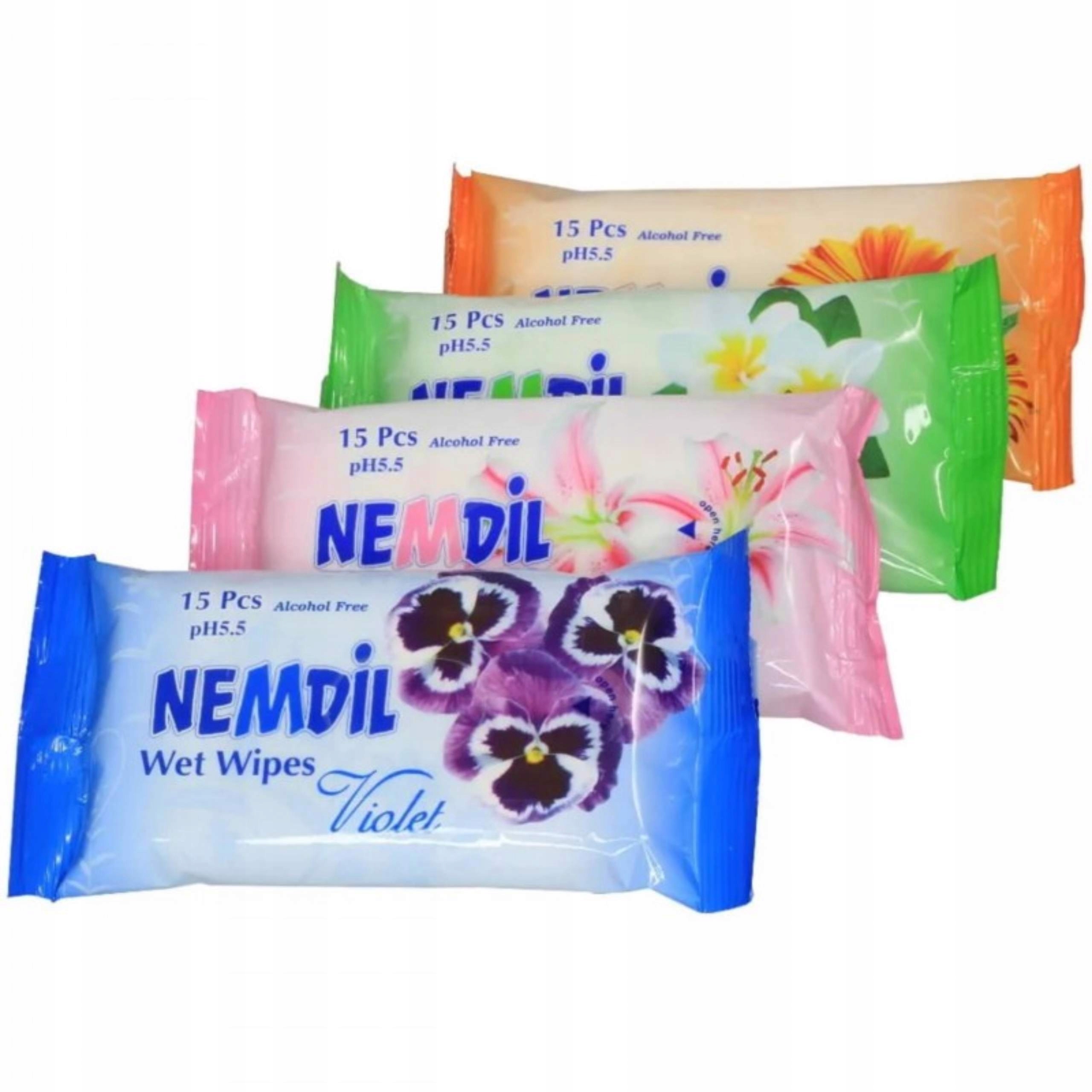 

Chusteczki nawilżane Nemdil Fresh Wet Wipes 15szt