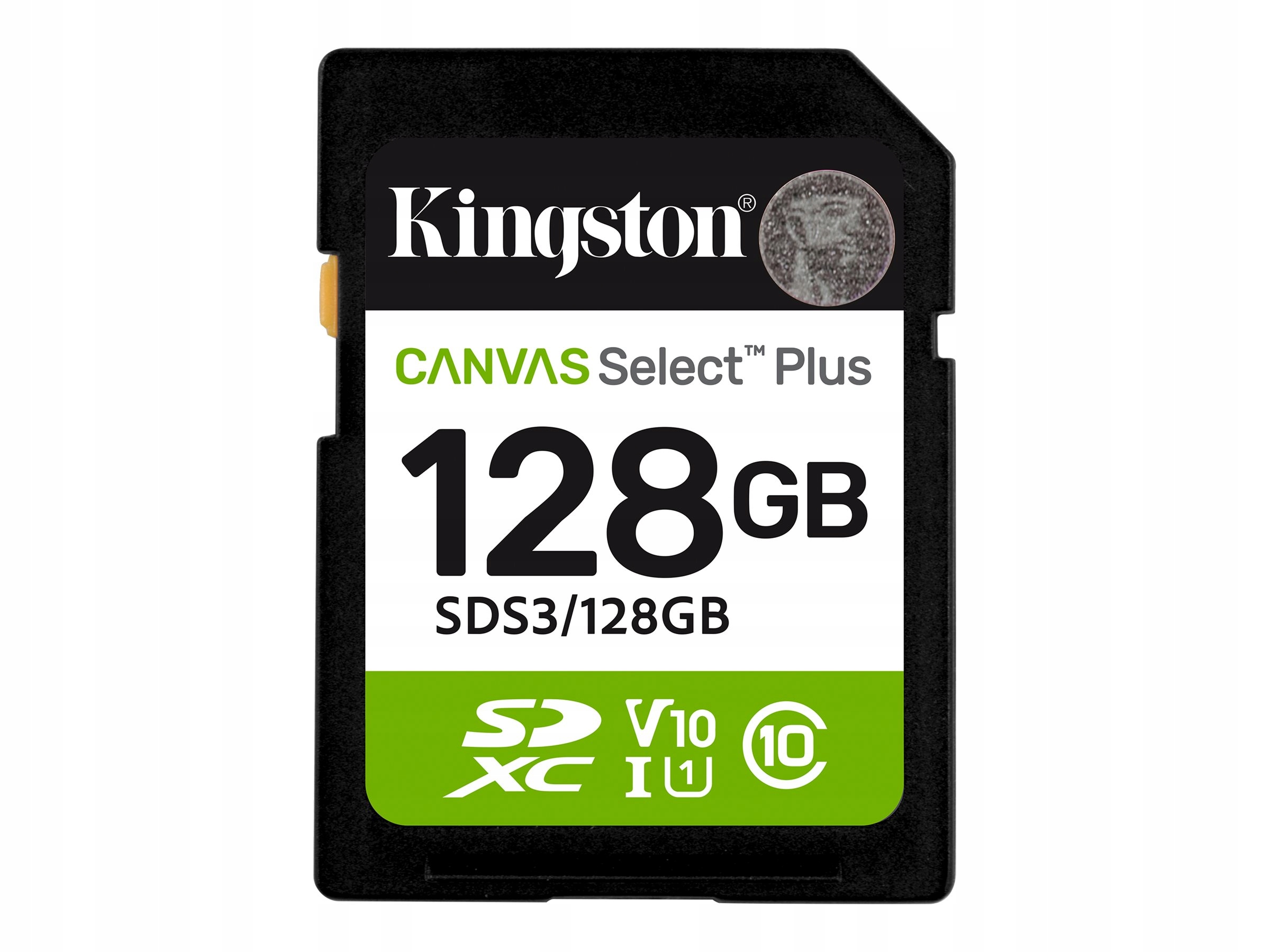 Kingston 128GB Sd karta Select Plus, Uhs-i, V10