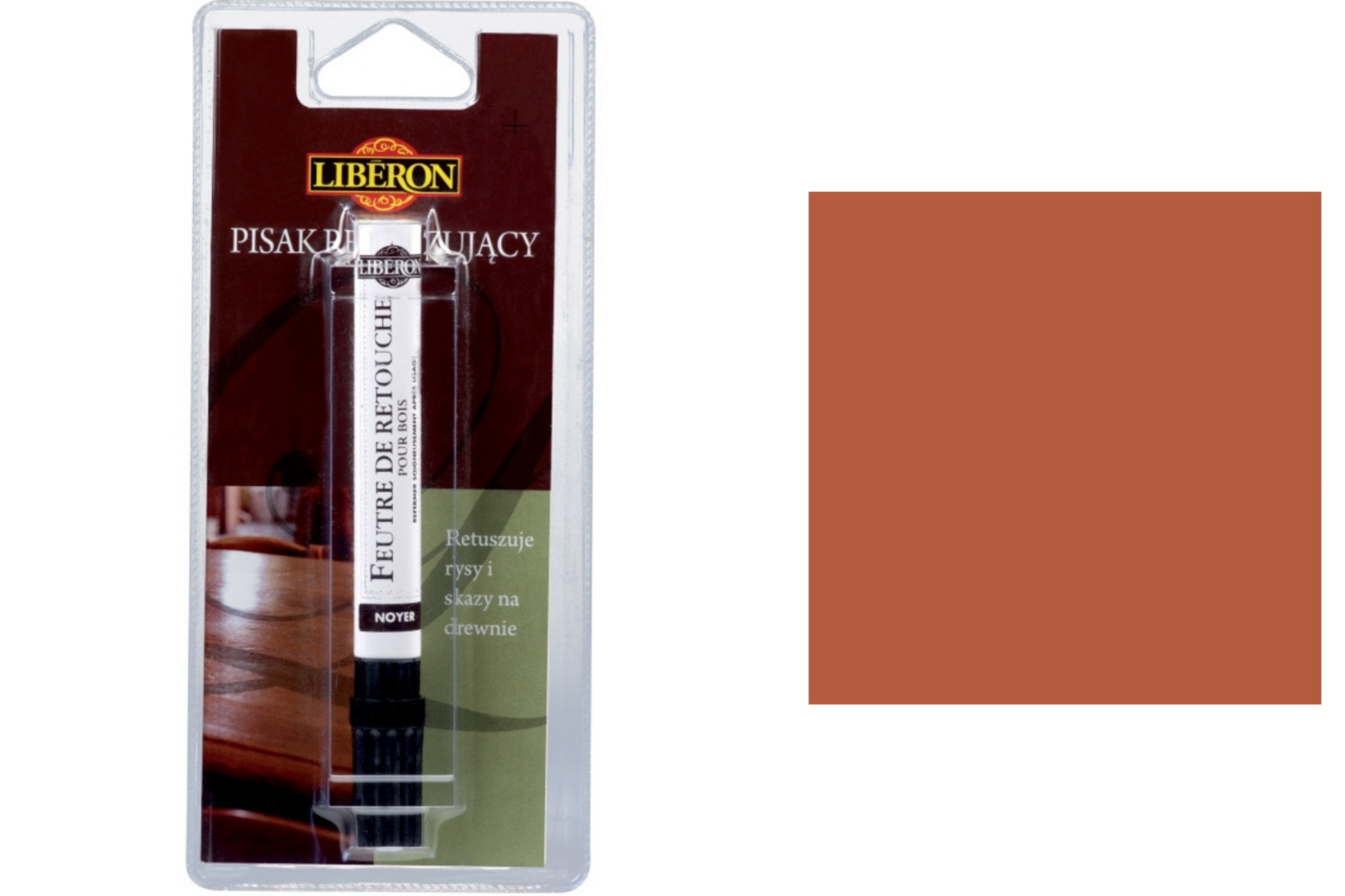 Libéron Pisak Retuszujący Mahoń