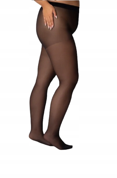 Rajstopy Plus Size Mona Sofia Lycra 40DEN rozm. 9 Onyx-Zdjęcie-0