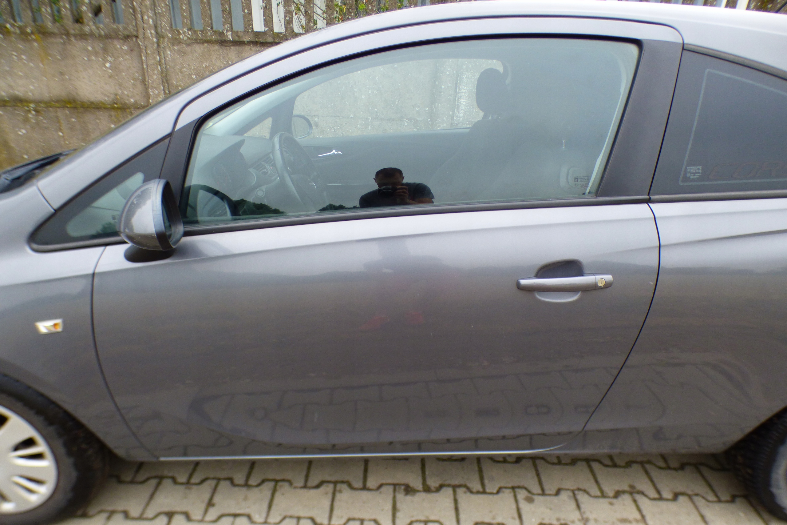 door left Z195 original lakier Opel Corsa E 3D