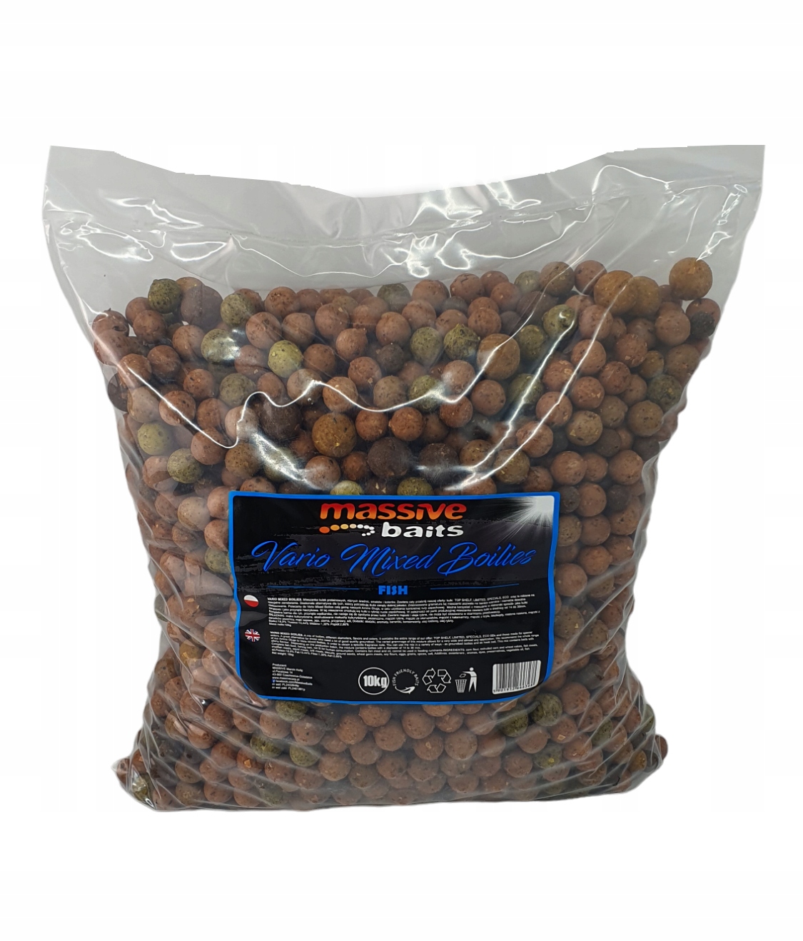 Massive Baits Vario Mixed Fish 10kg Kulki proteinowe