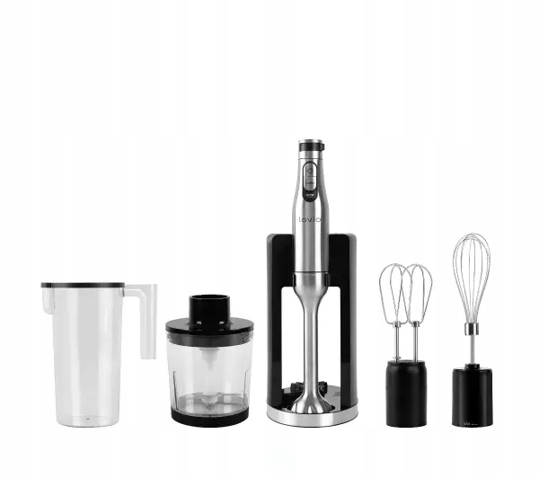 Blender Lovio Home LVHBL001 1200W Rozdrabniacz Końcówka do ubijania