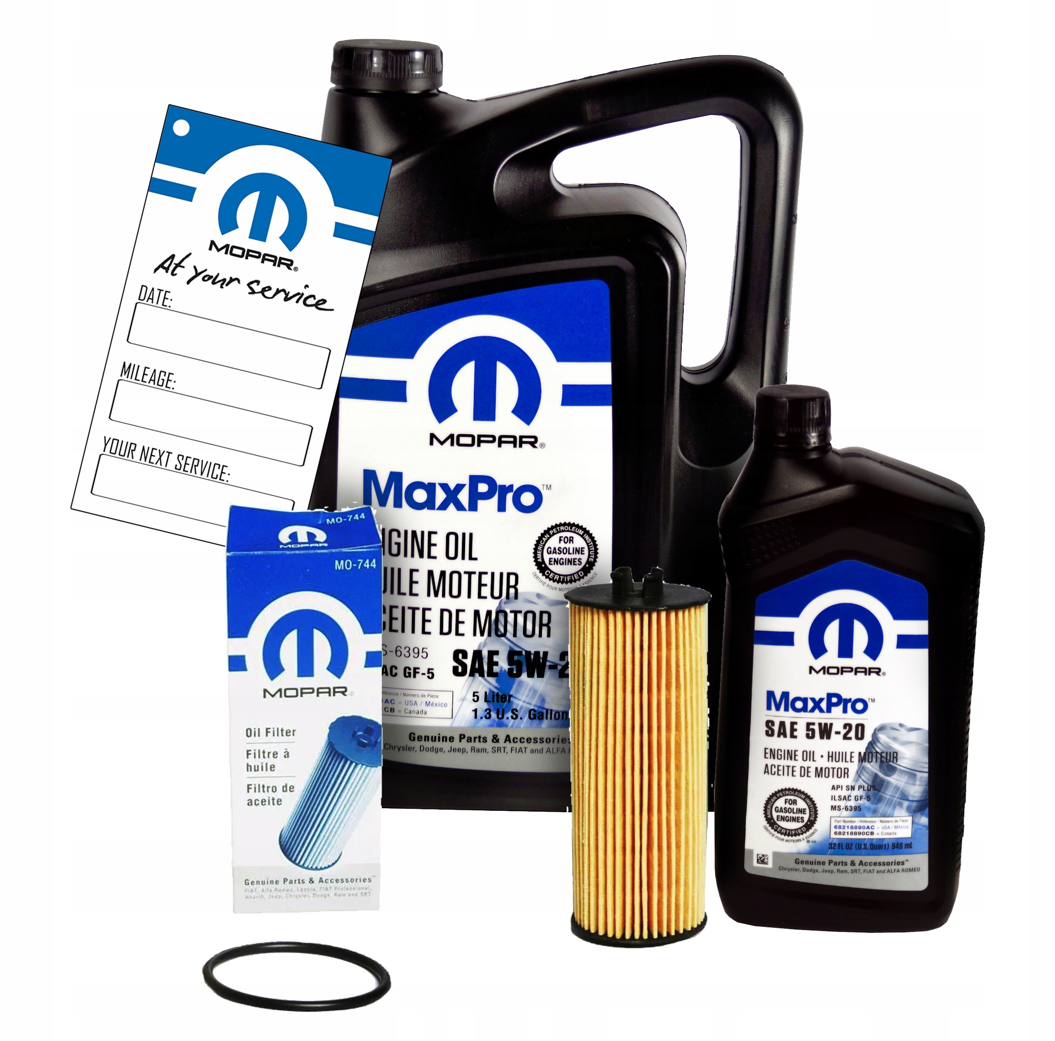 Mopar 5W20 6L Filter MO744 68079744AD