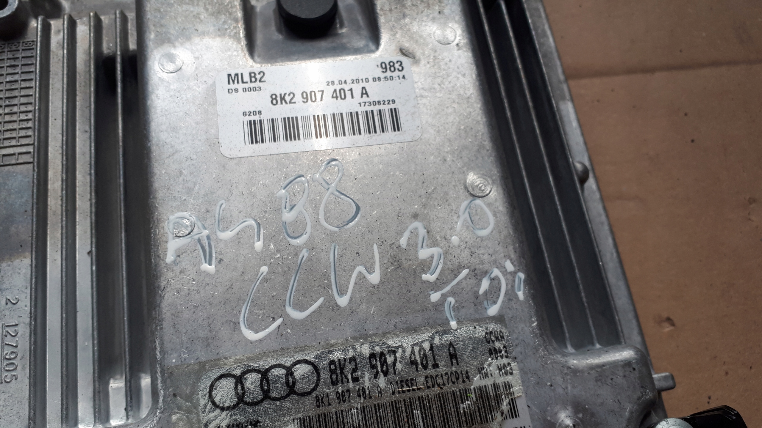 A4 B8 computer Motore 8K2907401A 3.0 TDI A5 8T