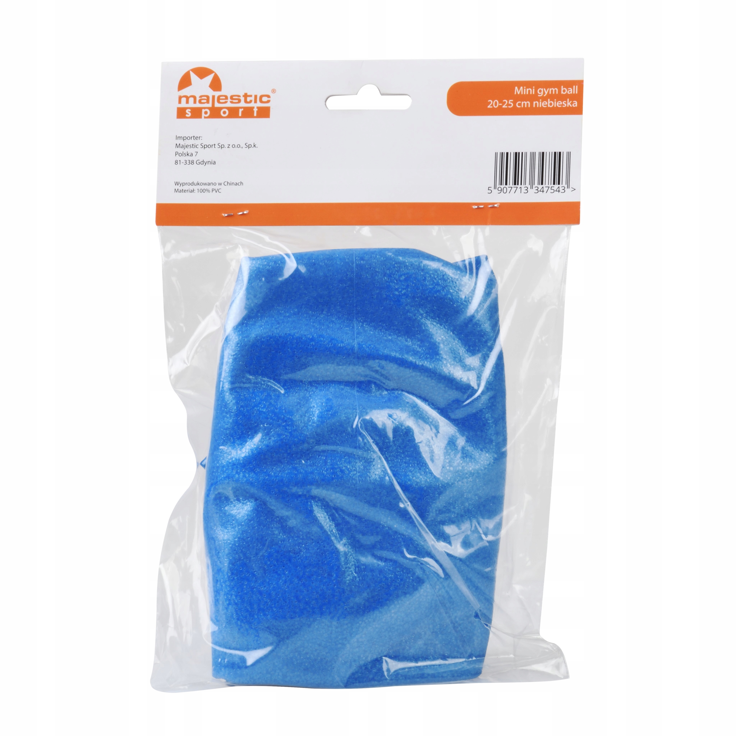 Piłka gimnastyczna pilates mała Majestic Sport Średnica 25 cm