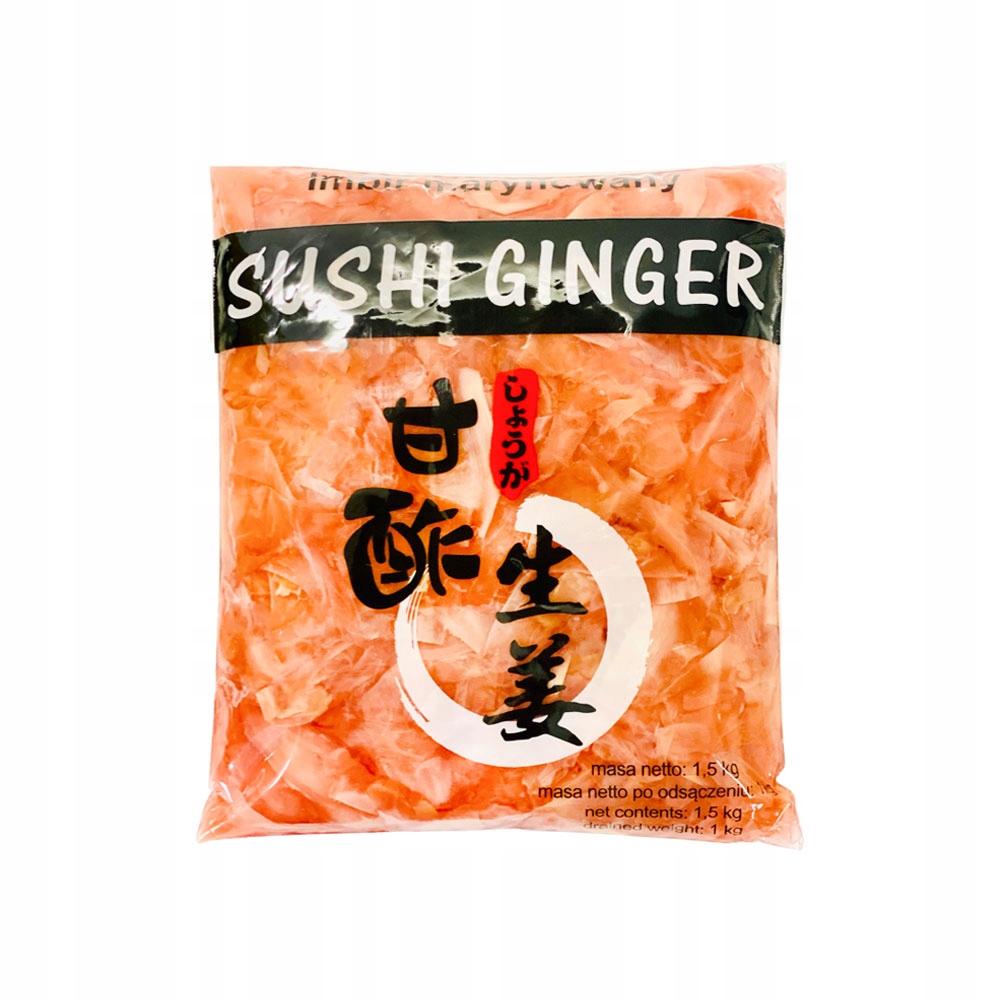 

Imbir Marynowany Różowy do Sushi 1,5kg Asia Kitche