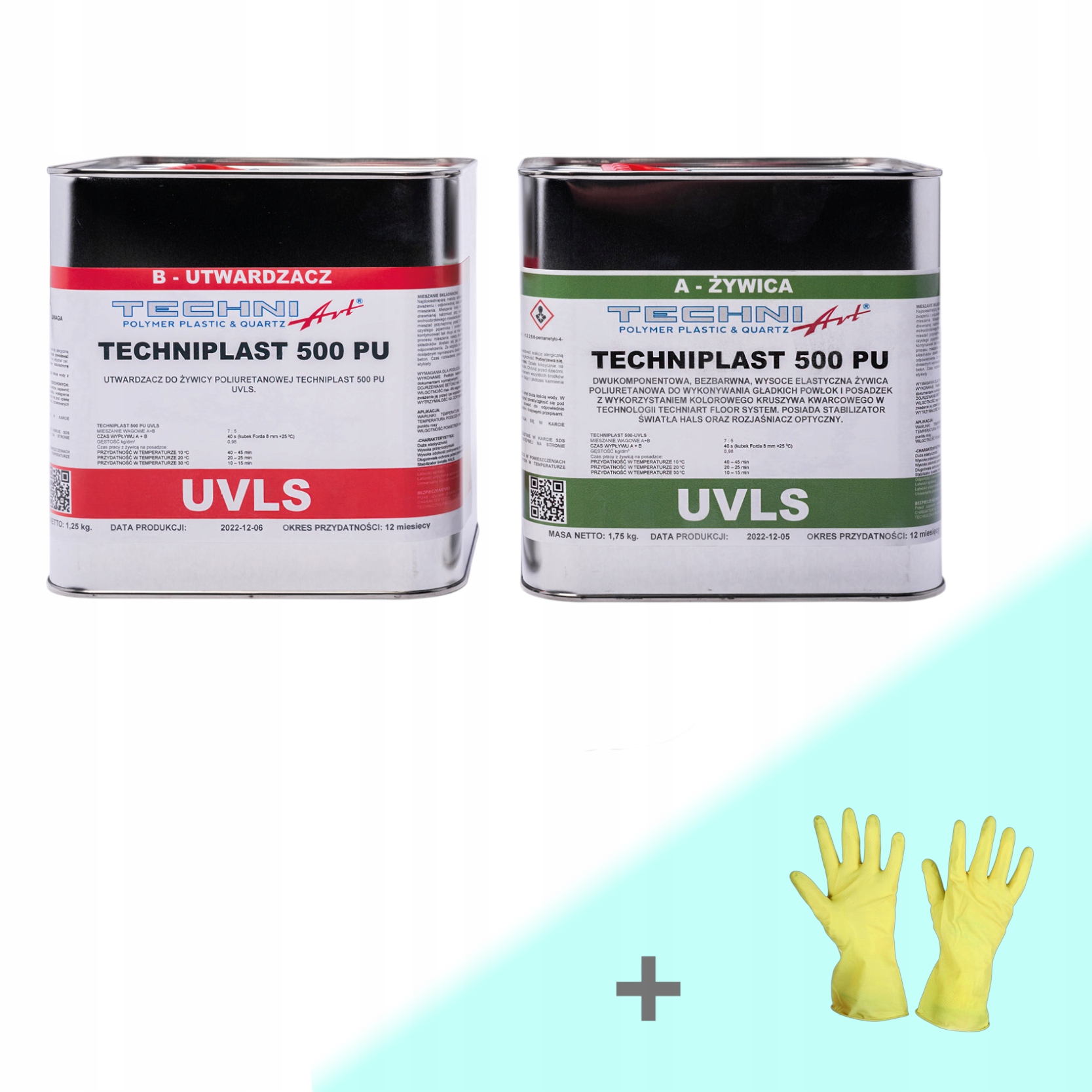 Polyuretanová pryskyřice kamenná koberec 3 kg bezbarvý