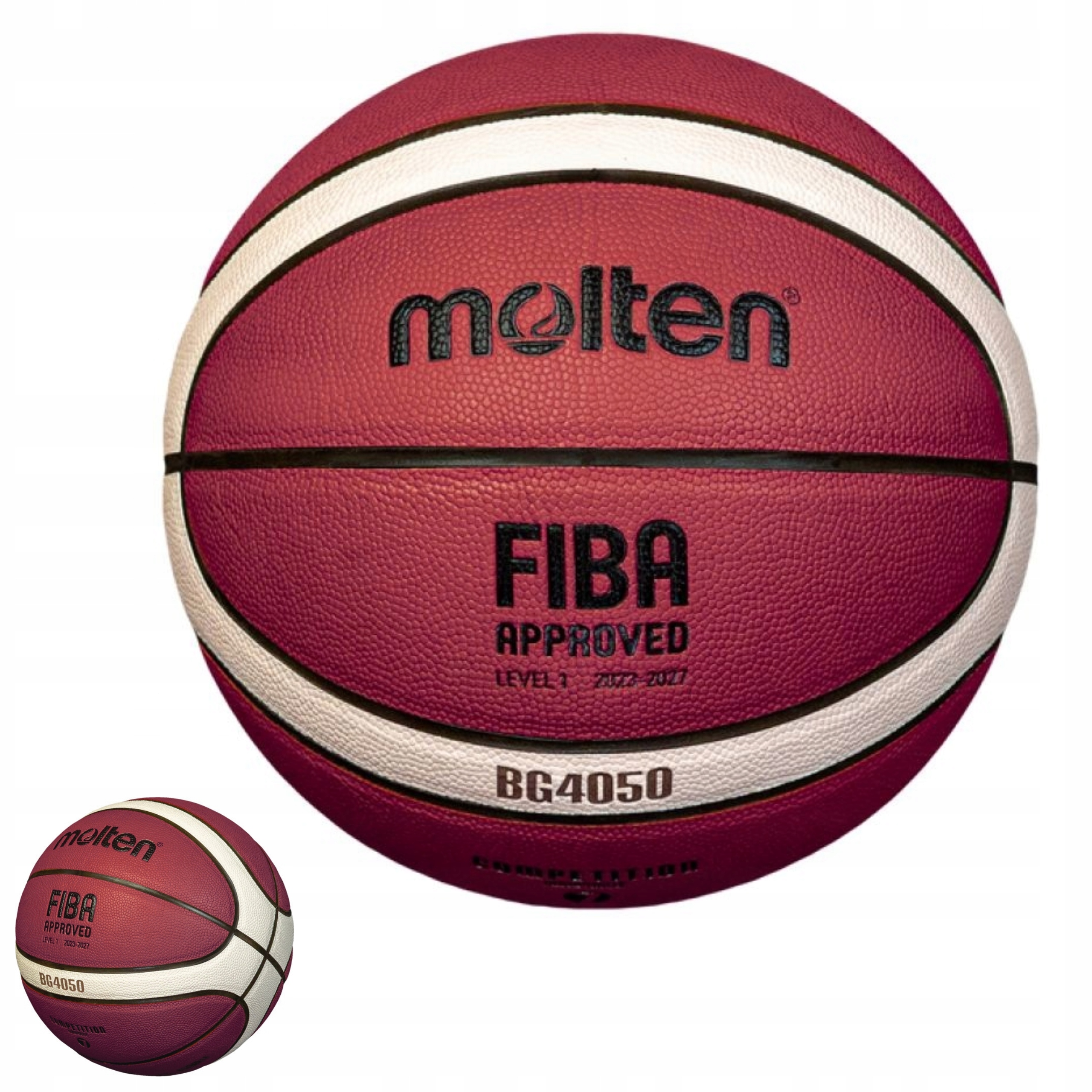 Molten Profesjonalna Piłka Do Kosza 7 Skóra Indoor Fiba Meczowa Trening