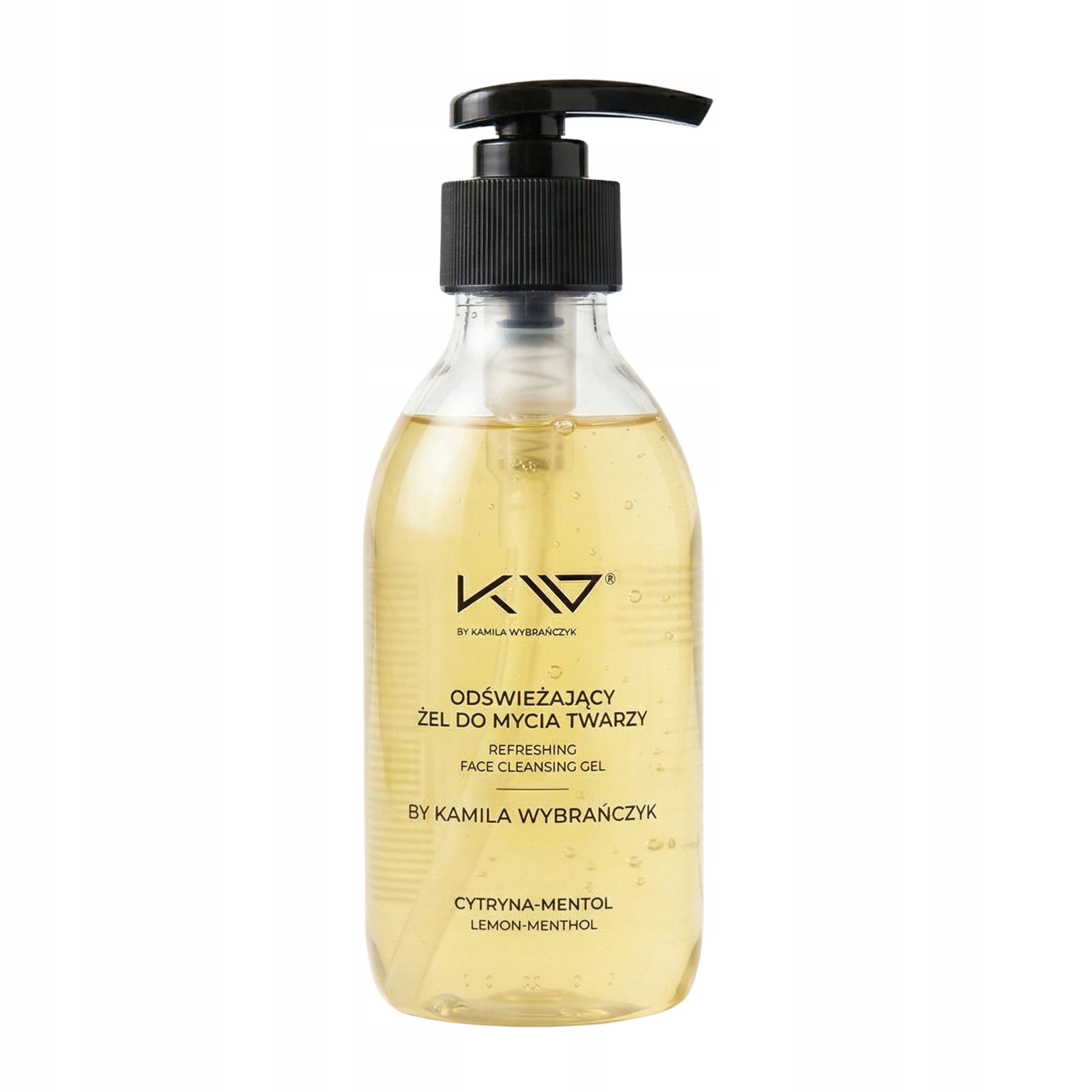 Gel na mytí obličeje od Kamila Vyvolený Osvěžující Citron Mentol 200 ML
