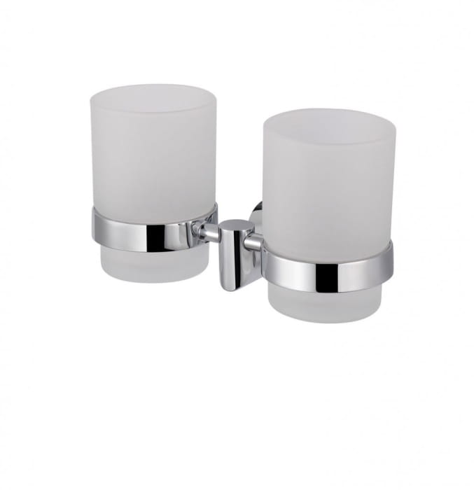 Držák na dva šálky Stella Classic, matné sklo