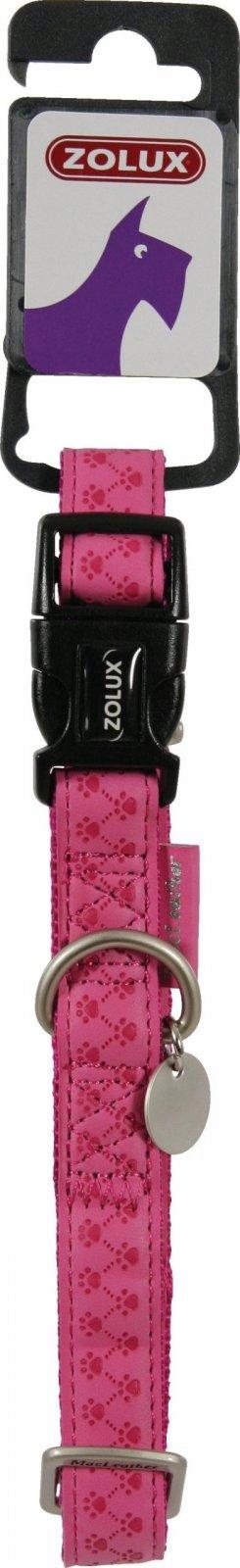 

Zolux Mac Leather obroża 25mm fuksja