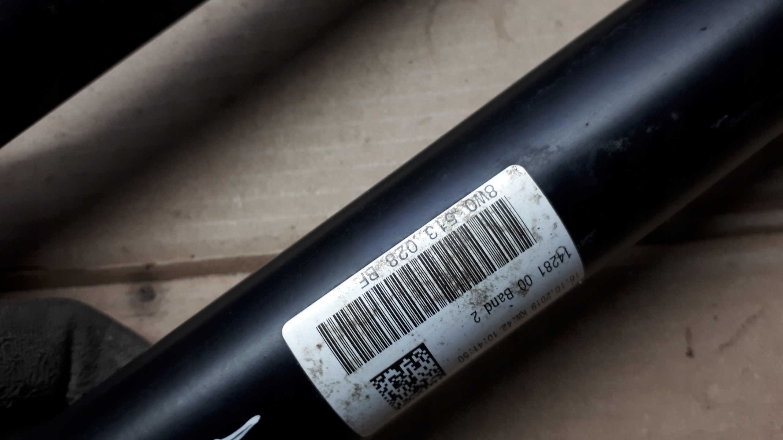 A4 B9 LIFT shock absorber left right rear part 8W0513028BF