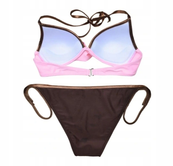 SEKSOWNE BIKINI MODNY STRÓJ KĄPIELOWY DAMSKI DWUCZĘŚCIOWY KOSTIUM M Model F011