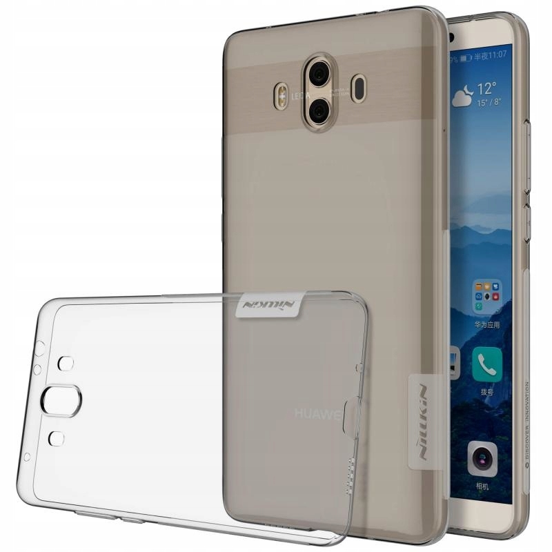 

Nillkin Nature żelowe Etui Do Huawei Mate 10 Szary