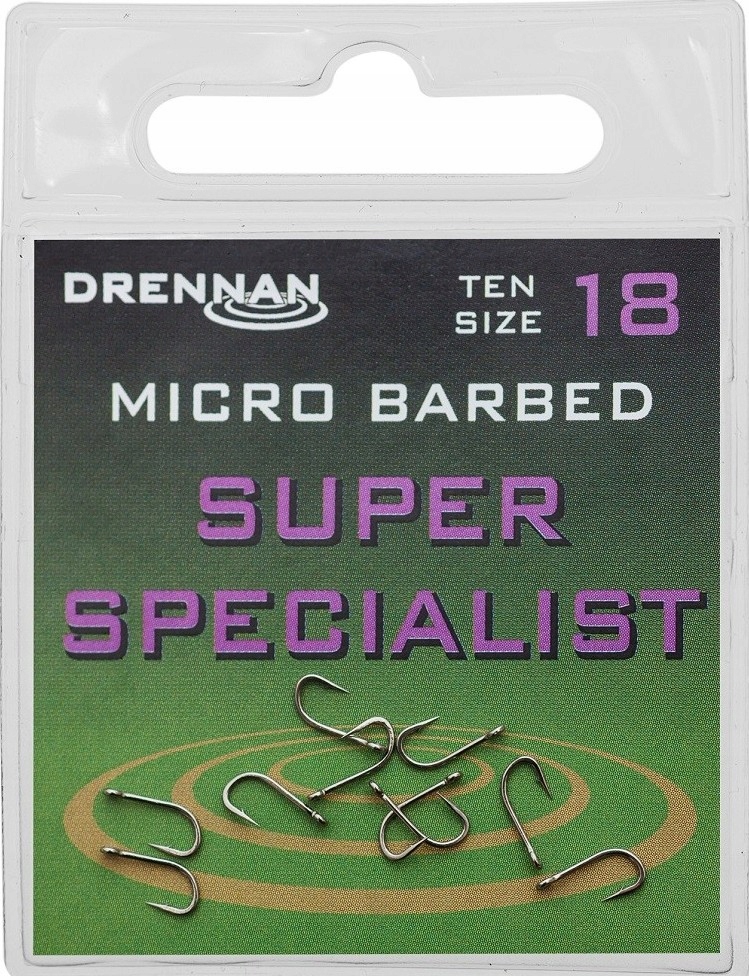 

Haczyki Drennan Specialist Roz. 12 10sz