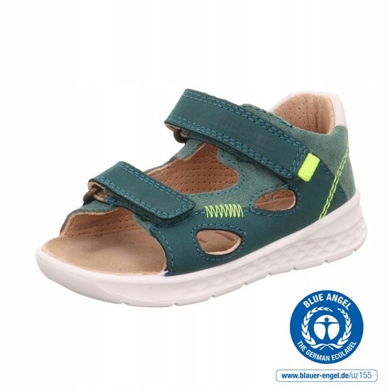 Sandały Dziecięce Superfit Lagoon Mehrfarbig/grun R.25