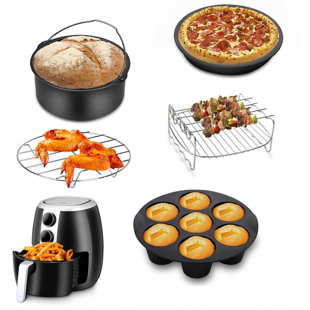 Sada Příslušenství Pro Vzduchovou Fritézu S Vložkou Na Pečení Airfryer