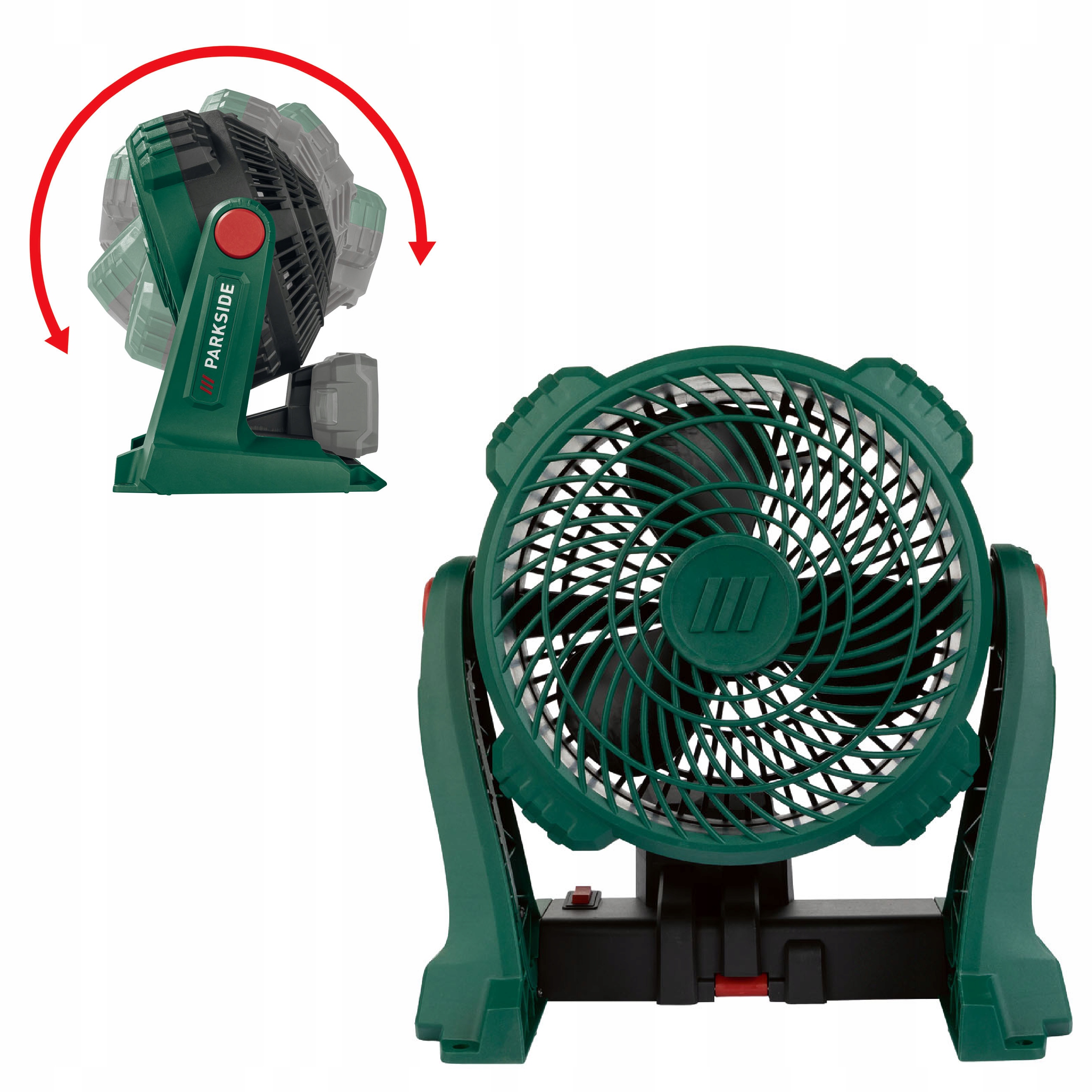 

Parkside duży Wentylator akumulatorowy 20v x20v