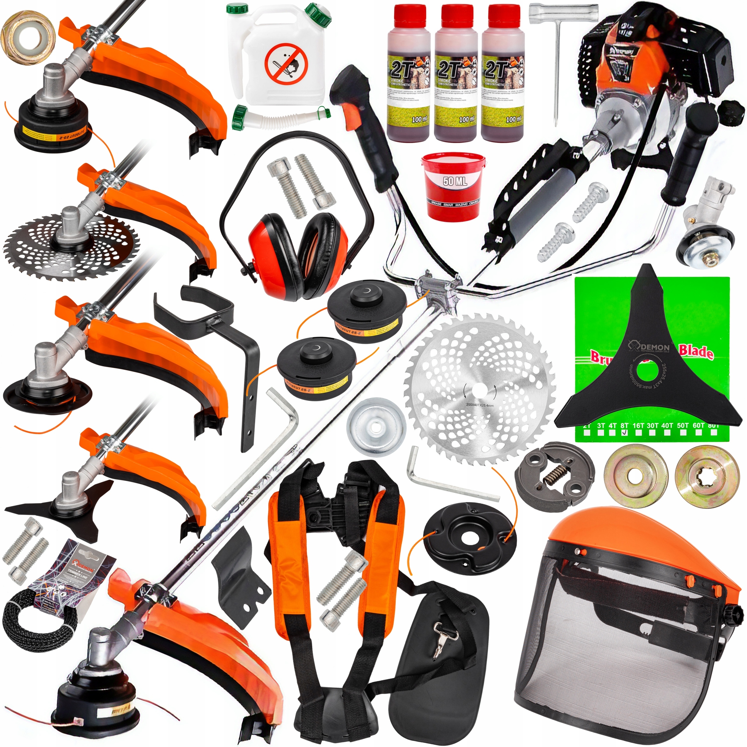 

Zestaw Kosa Spalinowa Demon Kosiarka Podkaszarka