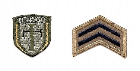 

naszywki haft termo komplet wojsko militaria łaty