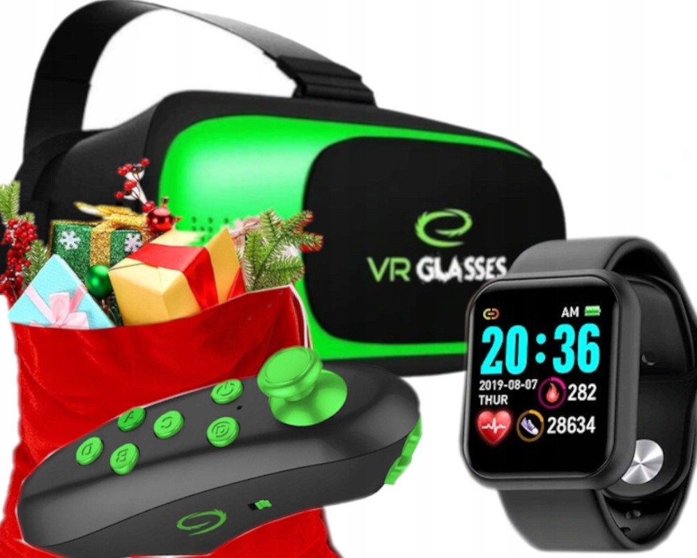 PREZENT POD CHOINKĘ DLA 10-15 LATKA GOGLE VR