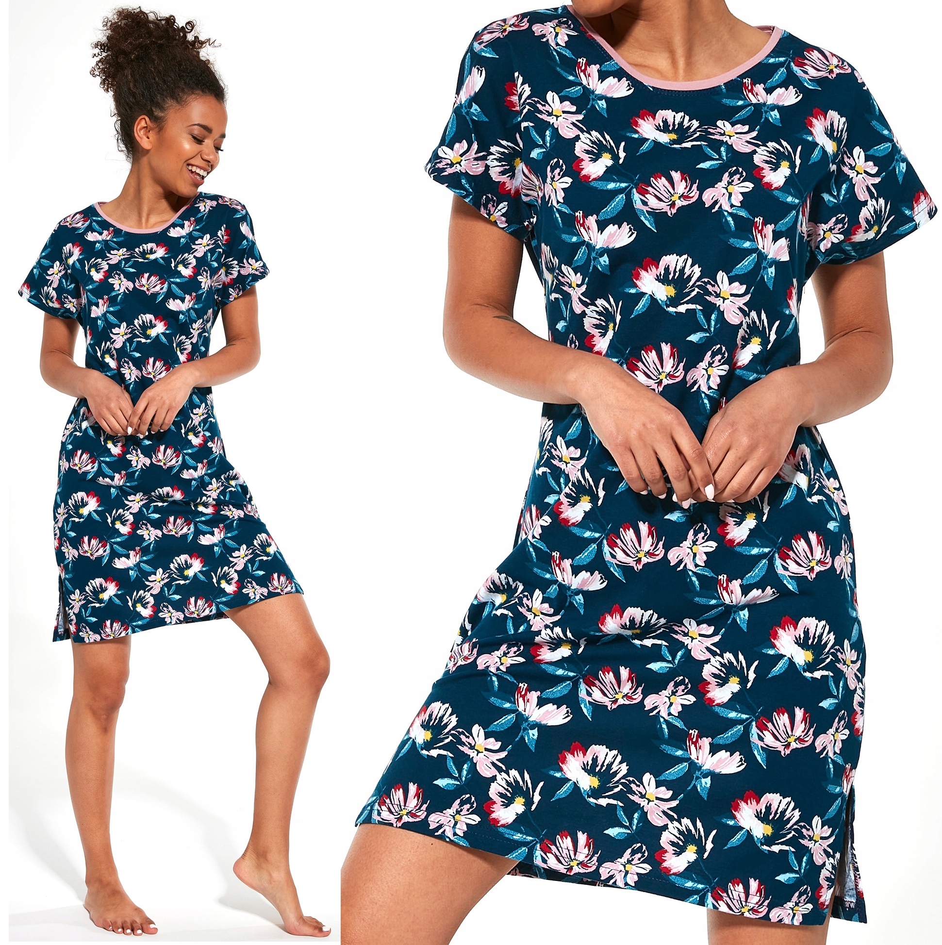 CORNETTE KOSZULA damska NOCNA 167/267 MILLY r. S