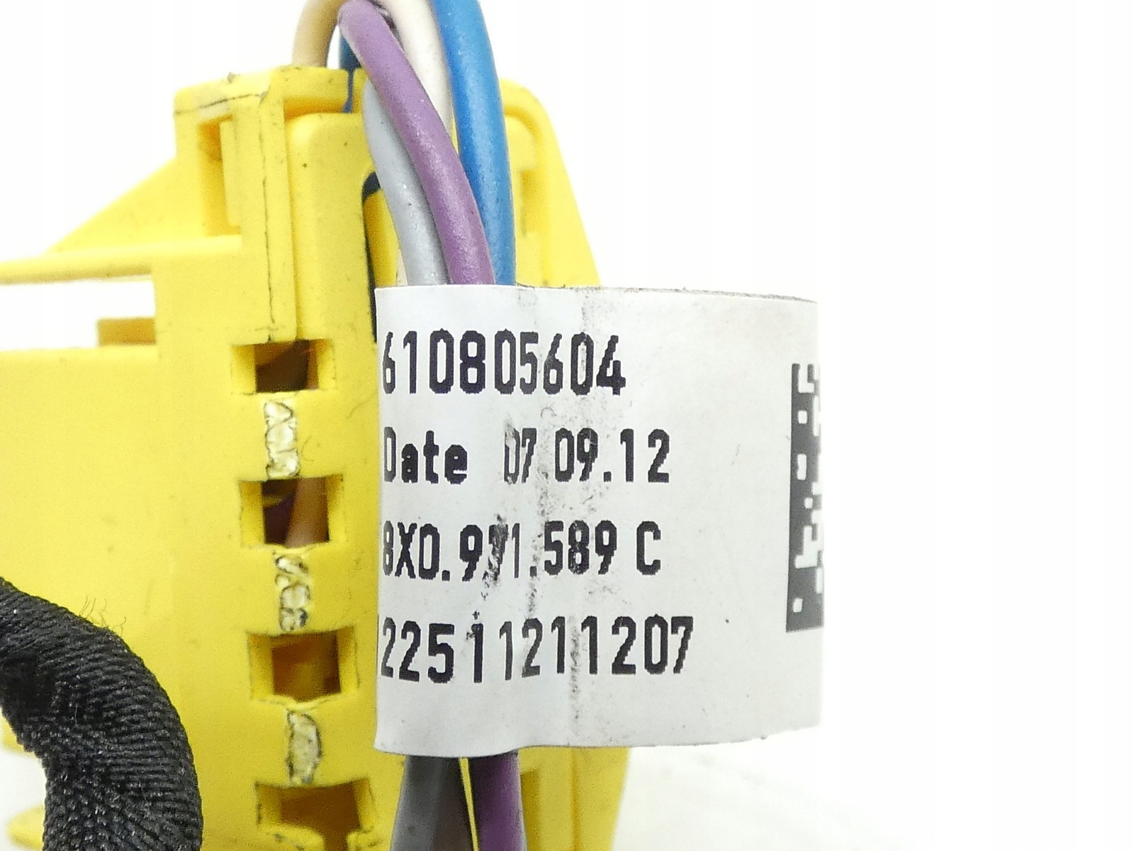 bundle wiring airbags airbag MULTIFUNKCJA AUDI A1 8X 8X0971589C