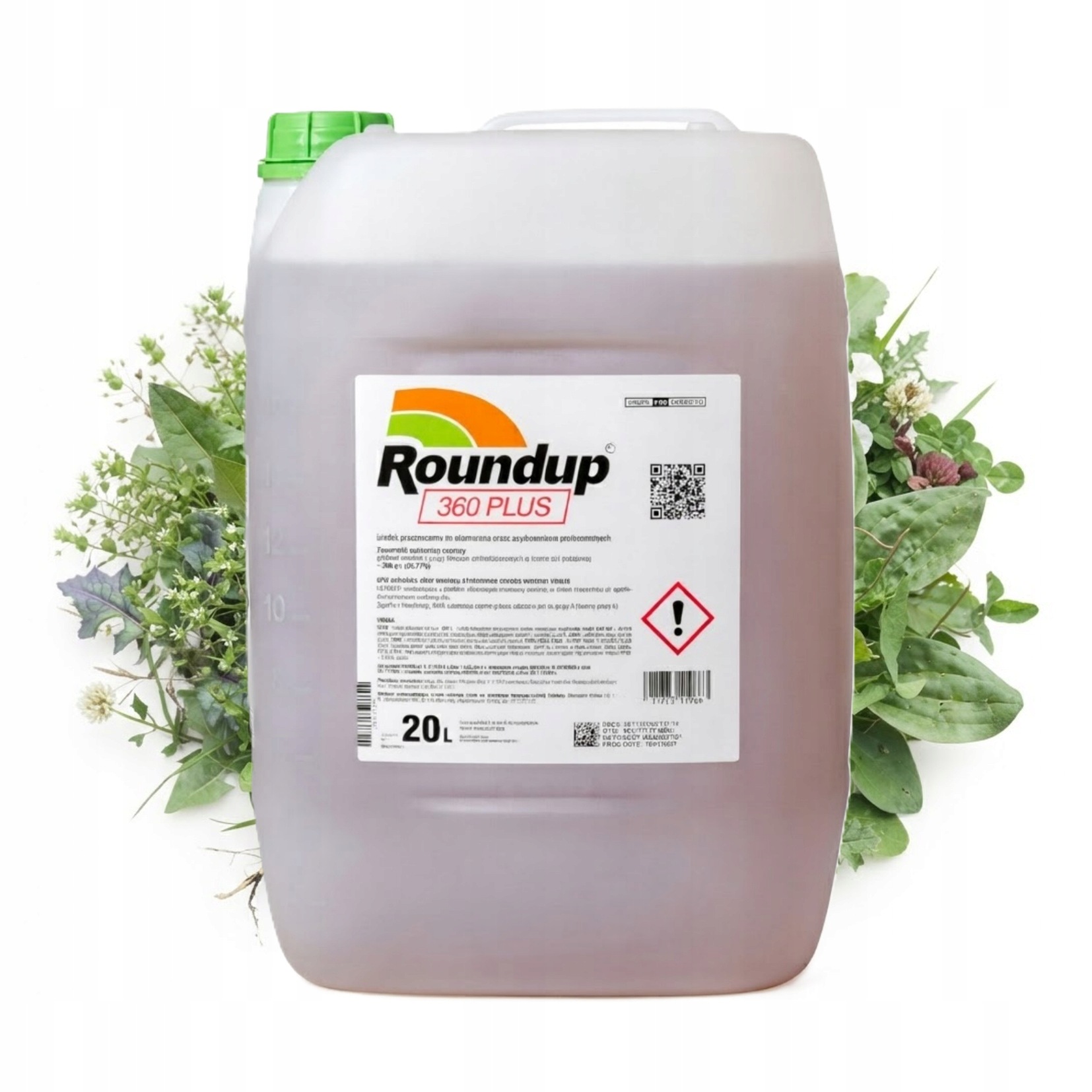 Roundup Randap 360 20L Mocny Na Chwasty Chwastobójczy Niszczy Chwasty