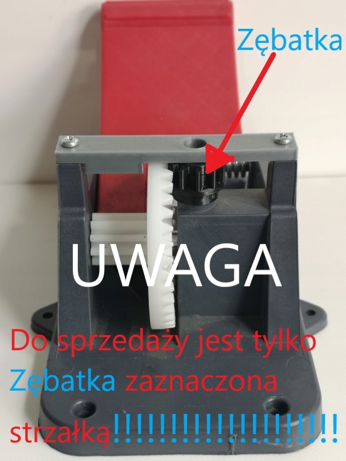 

Zębatka obudowa łożyska do mopa obrotowego Vileda