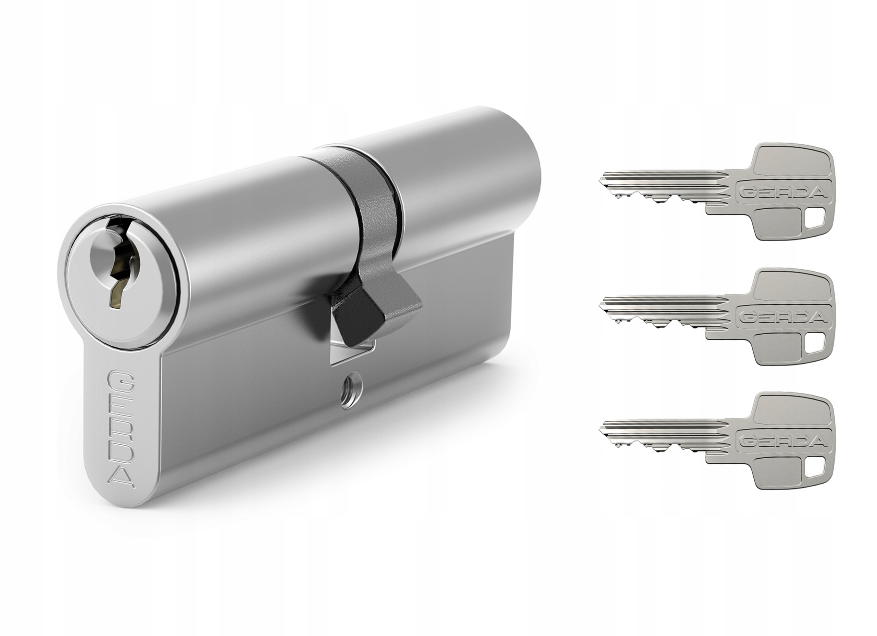 

Wkładka Gerda WKE1 Nikiel 3 Klucze 50/50