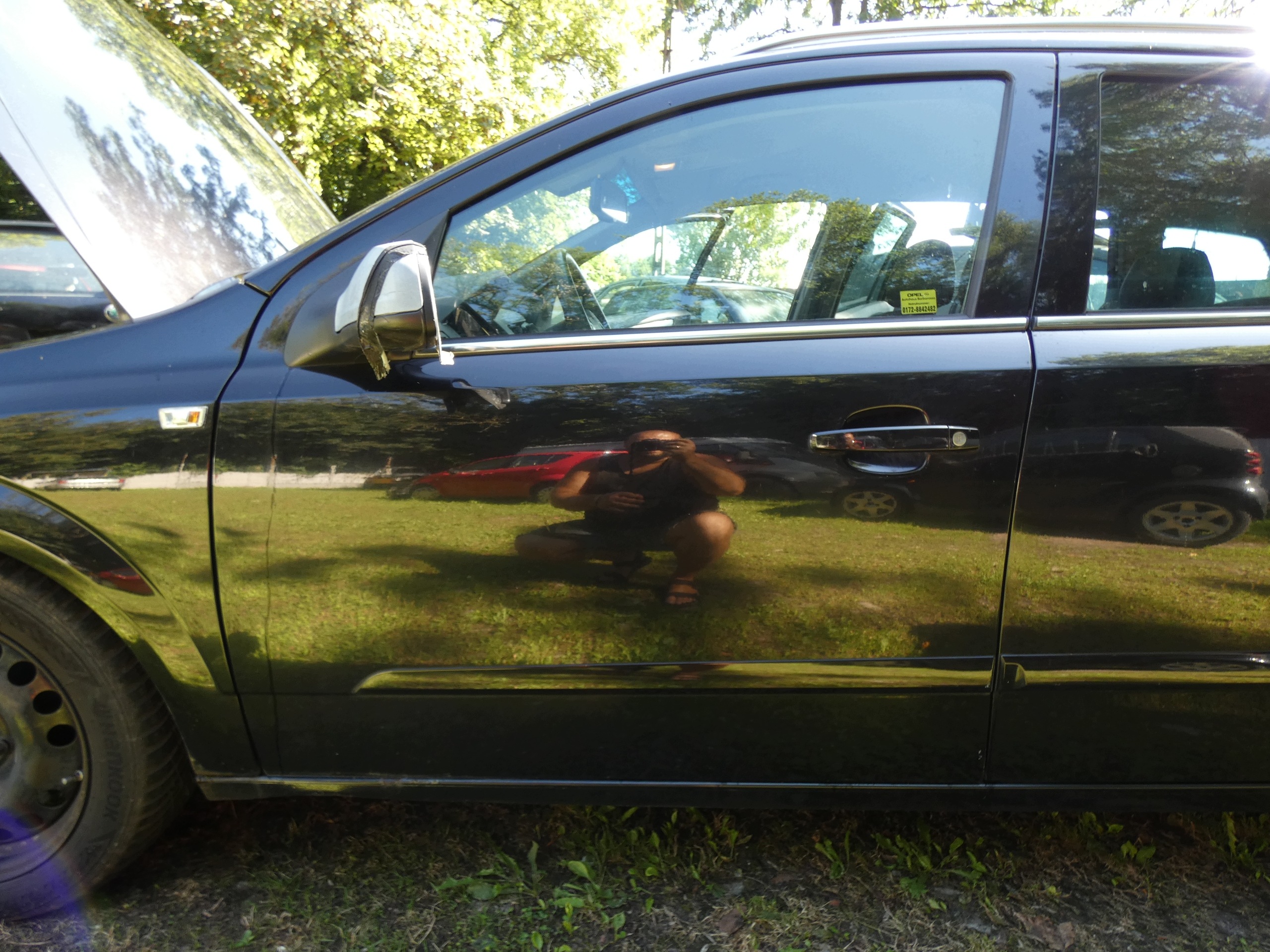 door left front front OPEL ASTRA H III 5D 04-14 colour Z20R complete