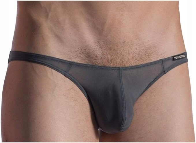 Slipy Manstore Šedé S Nízkým Pasem M804 S