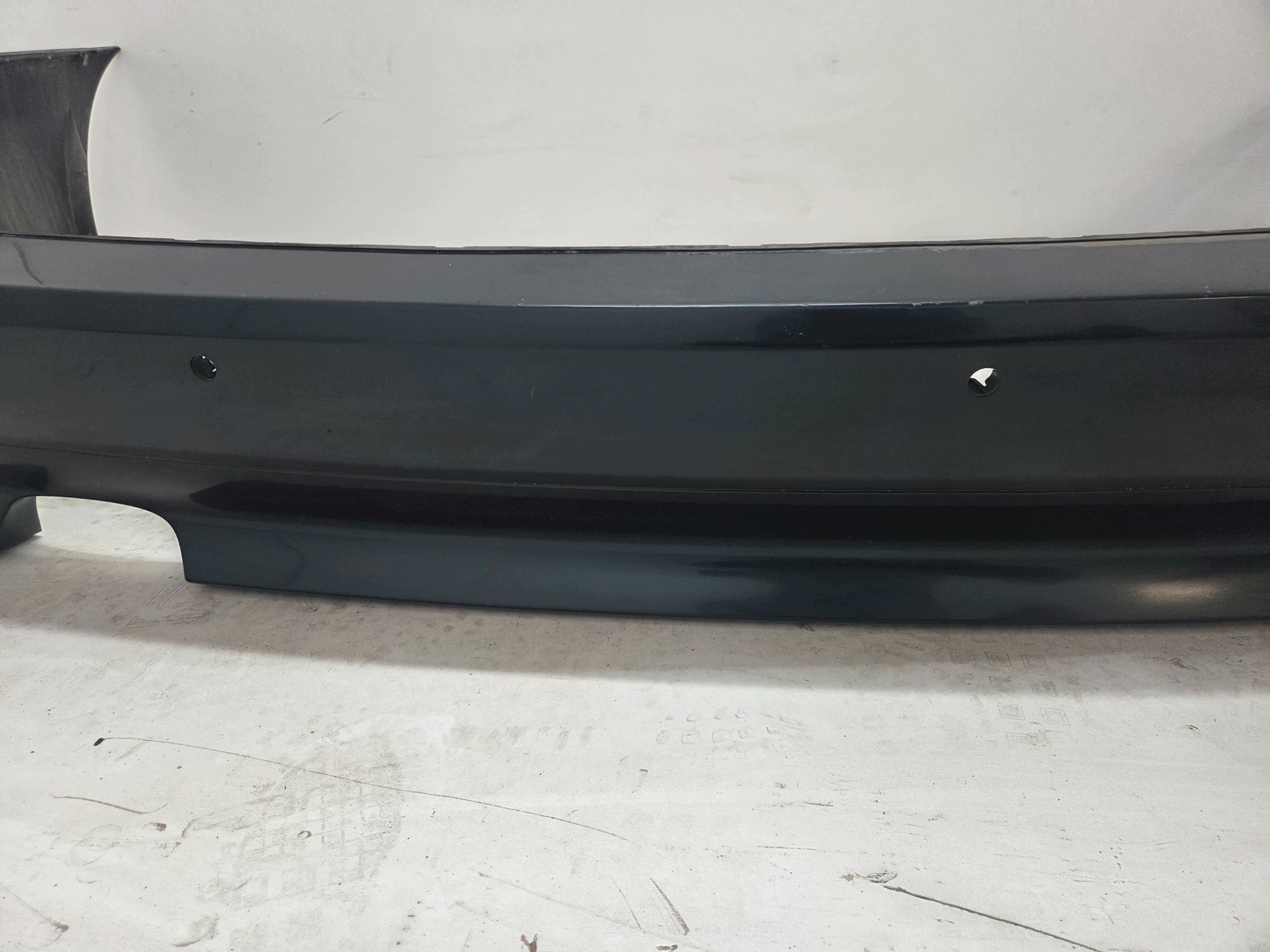 bumper rear BMW E61 LIFT TIEFGRUEN A43/6