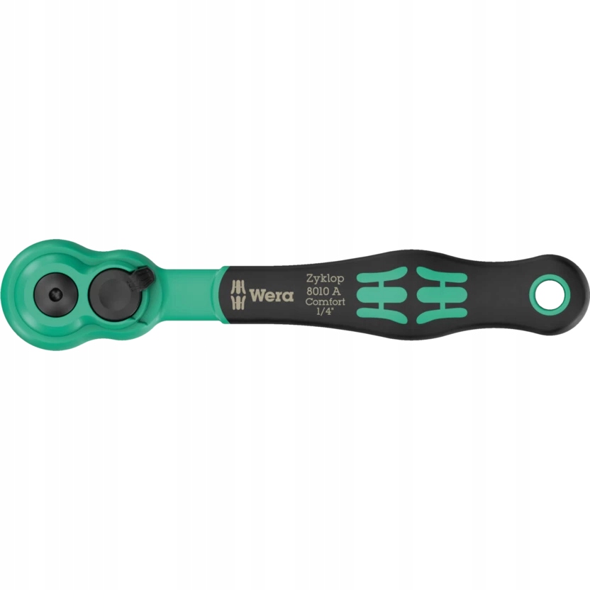 Grzechotka Zyklop Comfort 8010A, Dwukierunkowa, 1/4" 05005600001 Wera