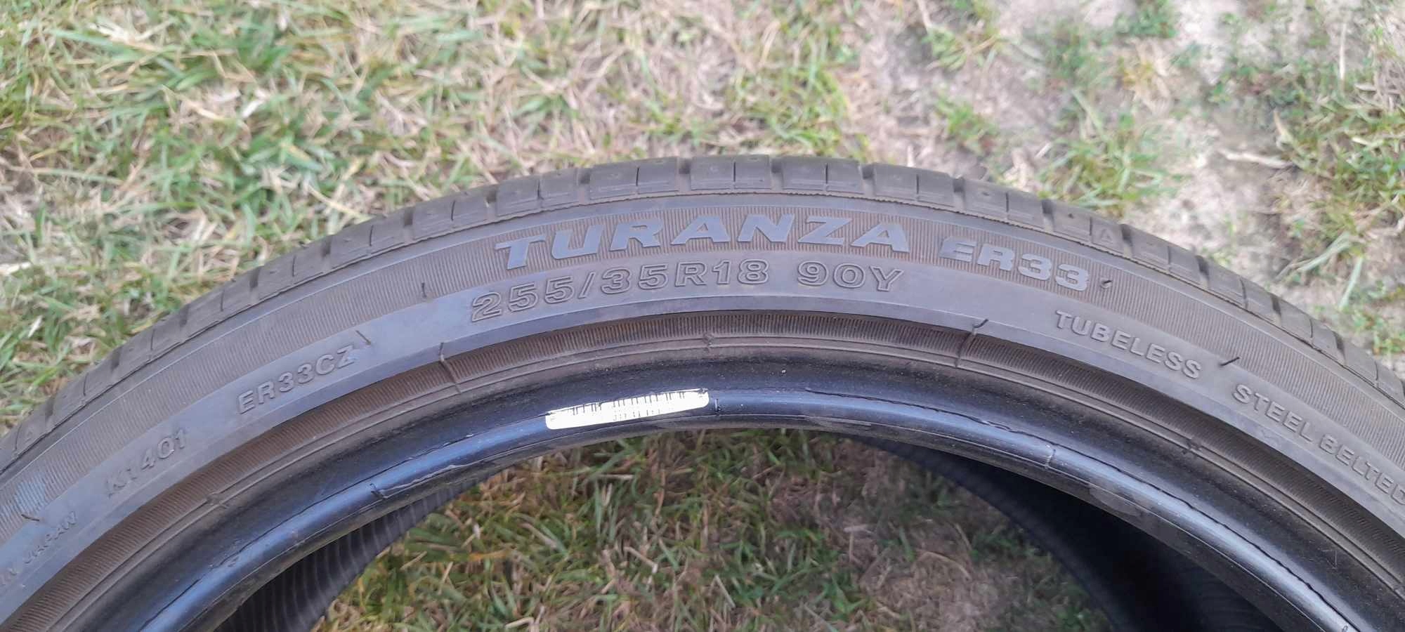 BRIDGESTONE TURANZA ER33 255/35R18 90Y