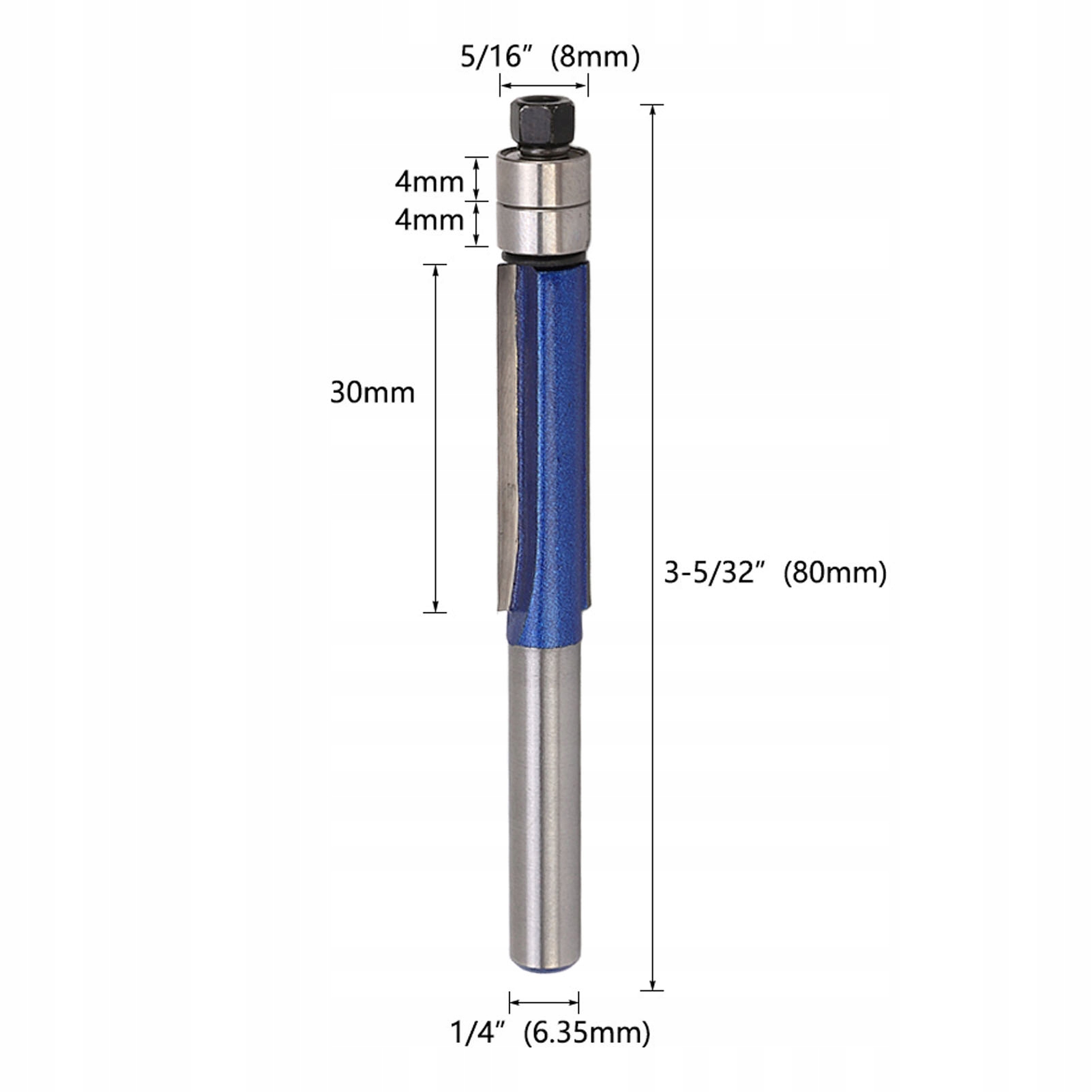 FREZ DO DREWNA TRZPIEŃ 1/4" Marka bez marki