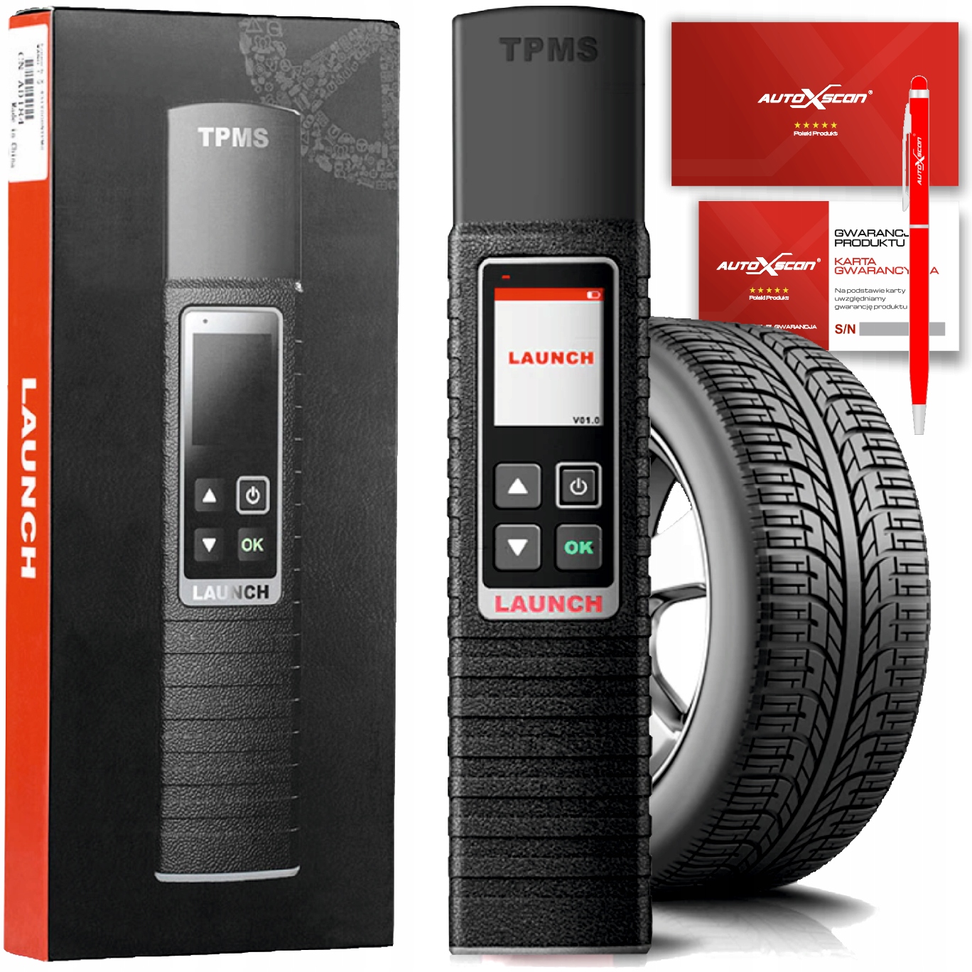 LAUNCH x431 TSGUN TPMS SCAN, TEACH, программа