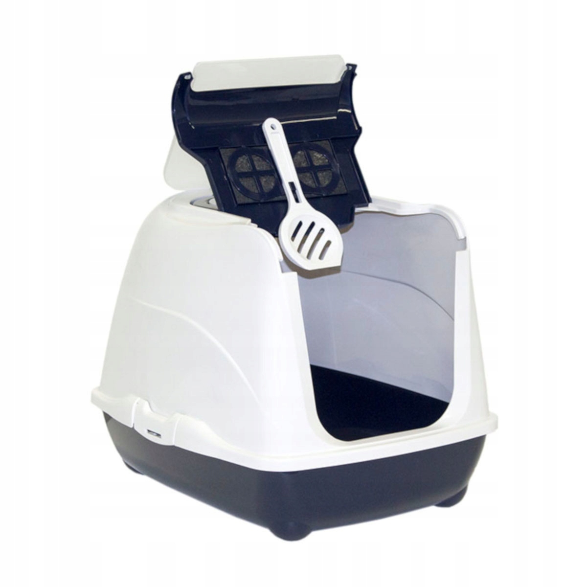 Levně Yarro krytá kočičí toaleta 50 cm x 39 cm x 37 cm