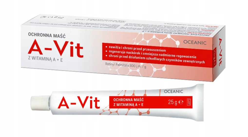 A-Vit Maść Ochronna Z Witaminą A + E 25g