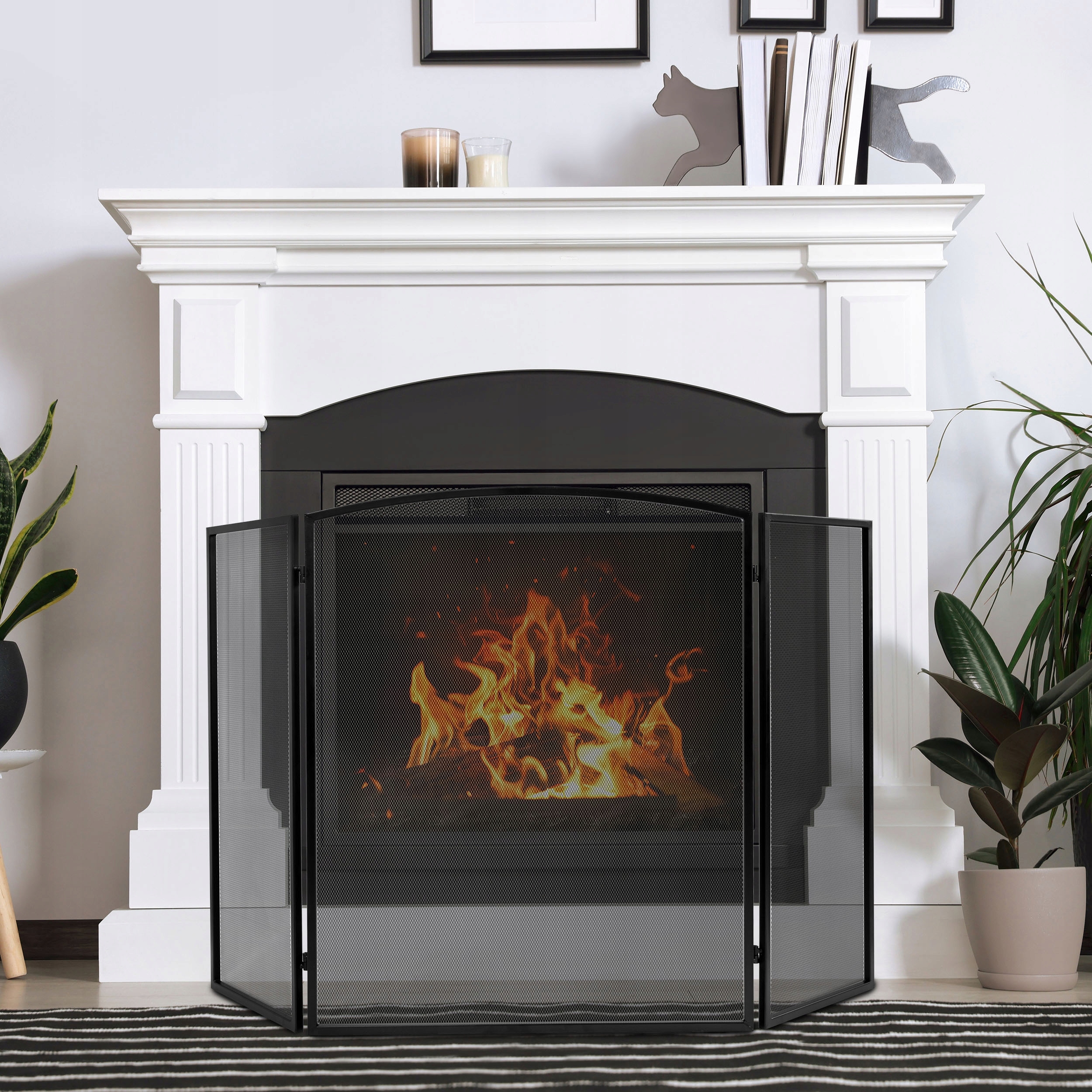 PARAWAN KOMINKOWY DO KOMINKA OSŁONA OCHRONNA KOMINKOWA BARIERKA BRAMKA Kod producenta 5905523062304