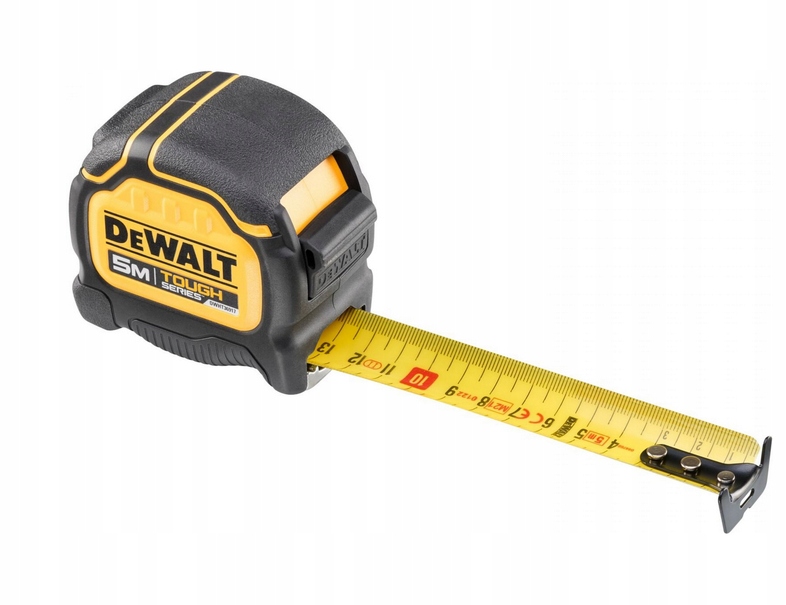 Svinovací Metr, Měřicí Páska 5 M, 32 MM, Široká, Pevná A Pevná, Premium Dewalt