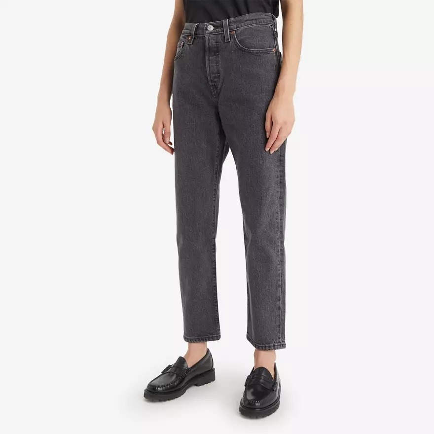 Levi's Dámské Džínové Kalhoty Šedé Dlouhé 28/30 7AA