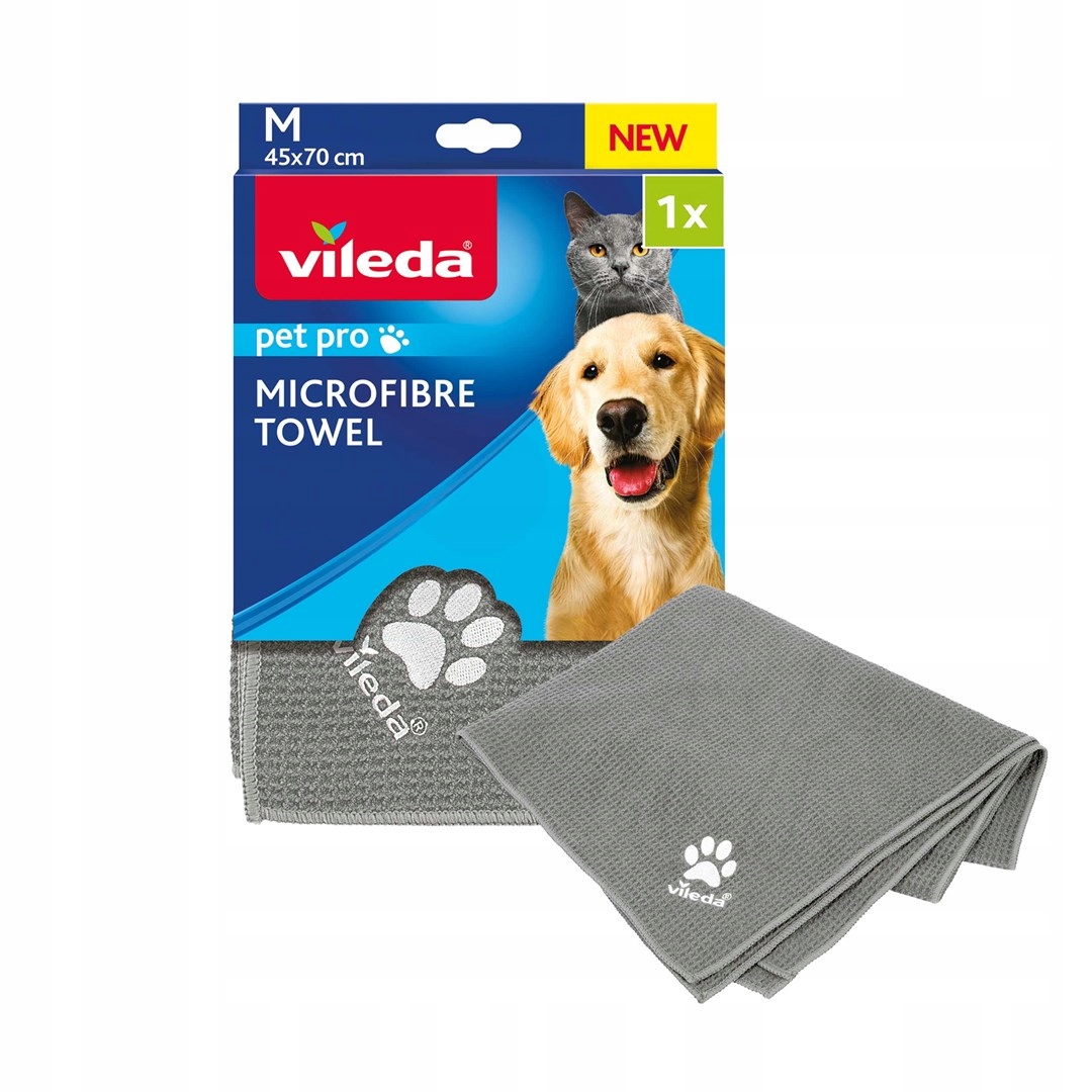 Levně Ručník z mikrovlákna pro zvířata Vileda Pet Pro M