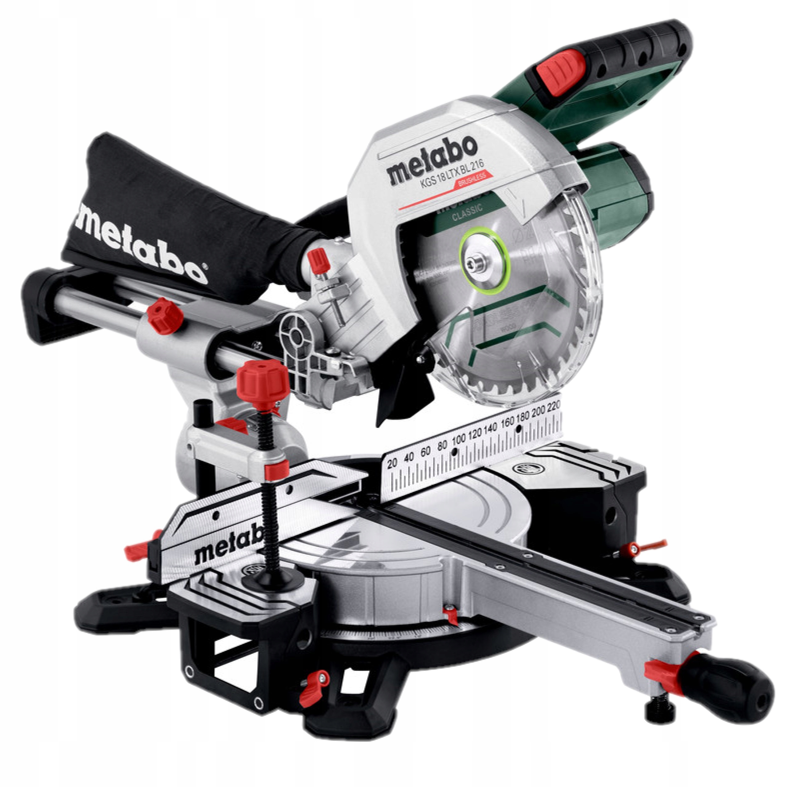 Metabo Kgs 18 Ltx Bl 216 Akumulatorowa Ukośnica Kapówka 216x30MM 18V