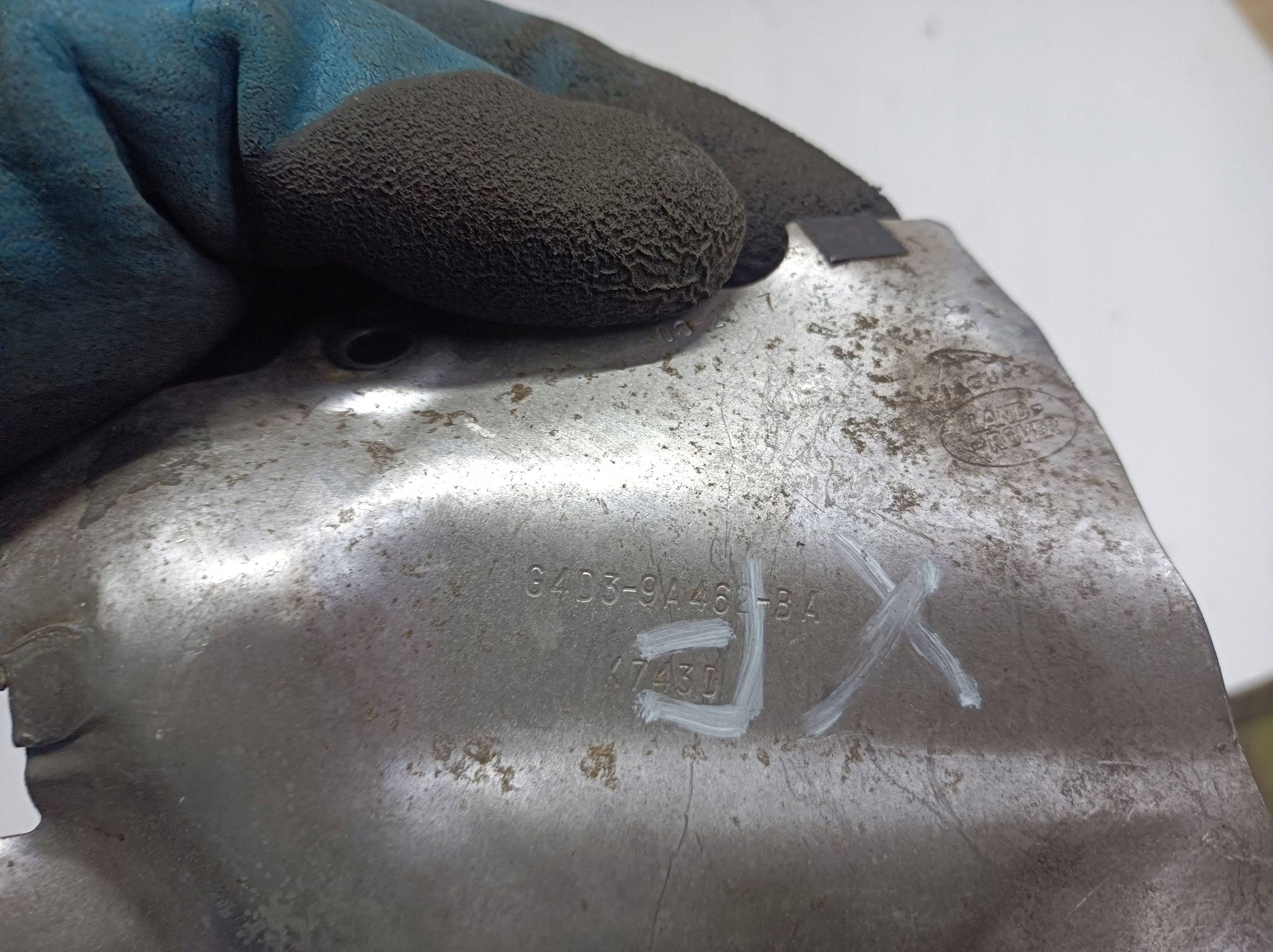 Blende Abdeckung termiczna Jaguar XF X250 2007-2015 2.0D G4D39A462BA