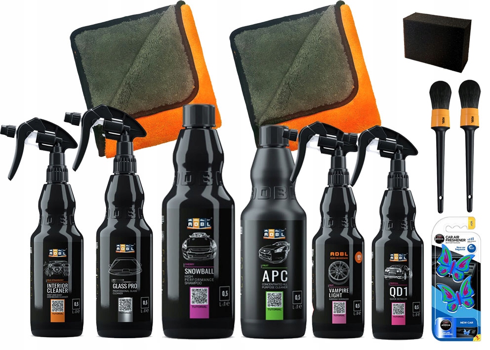 ADBL набір косметики для деталізації автомобіля подарунок
