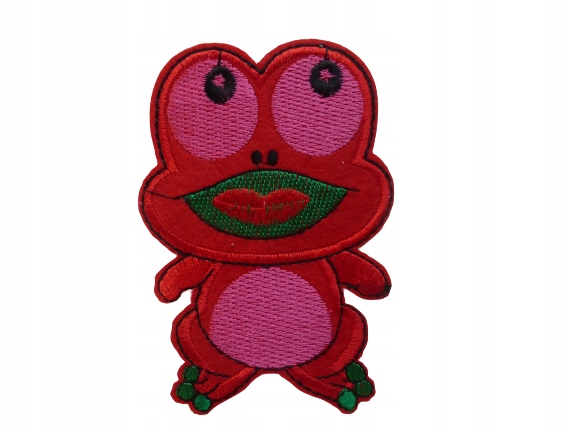 

Termołatka żabka żaba naprasowanka aplikacja duża