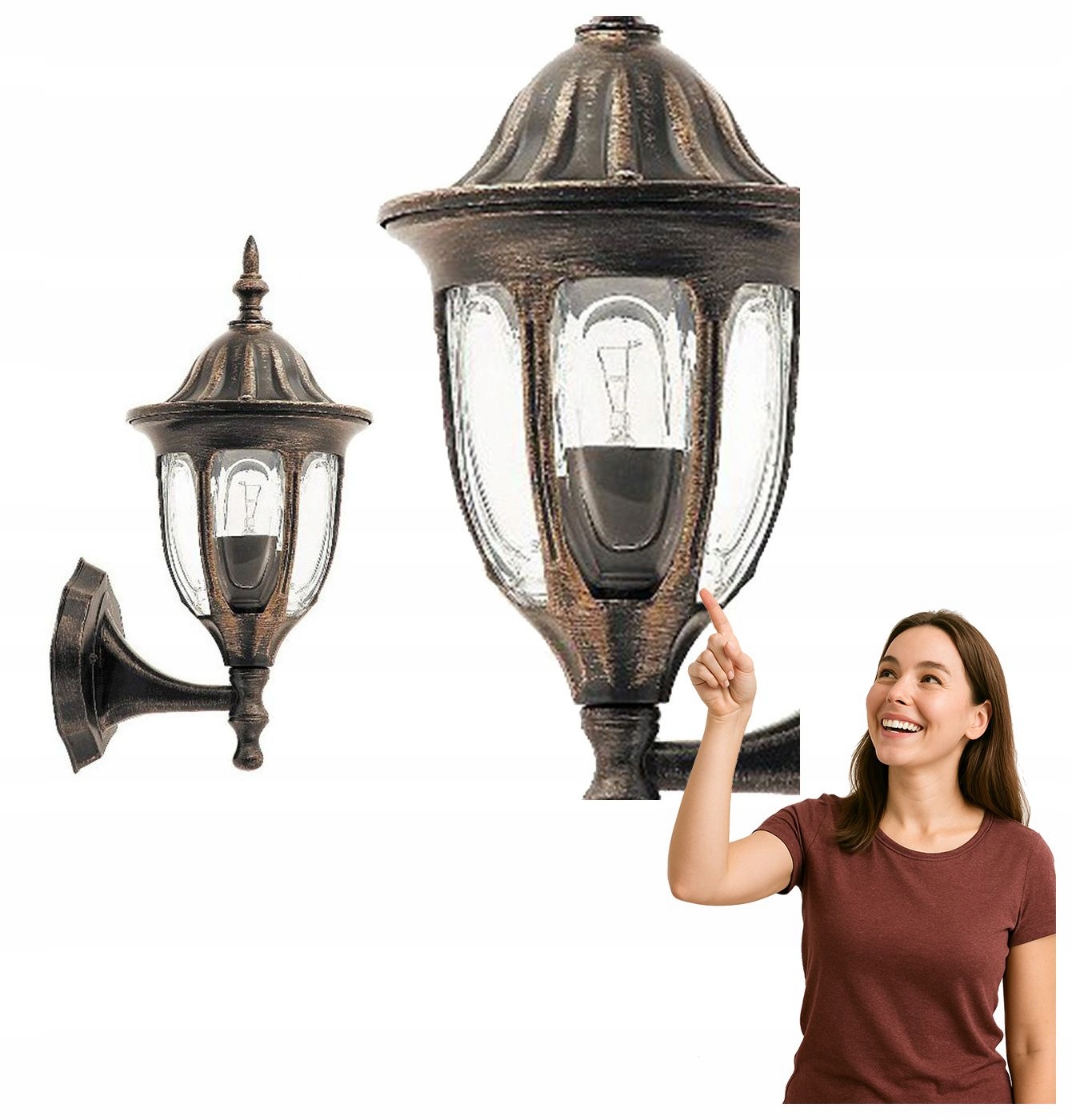 Venkovní nástěnné svítidlo Milano 8372 Rabalux